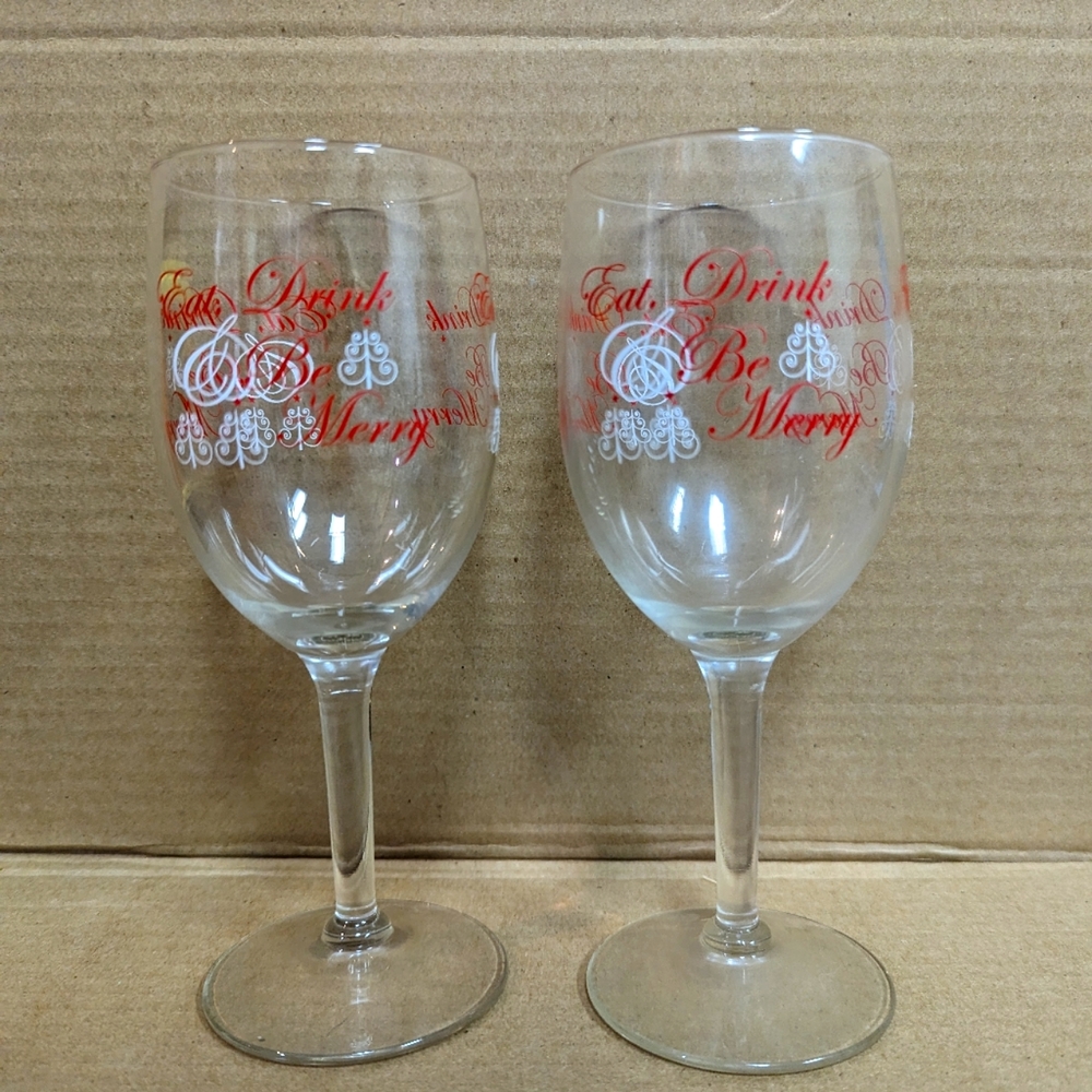 Wine glasses - Holiday